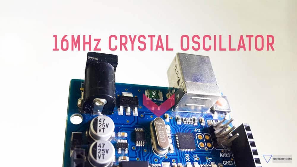 Arduino uno 16MHz crystal oscillator