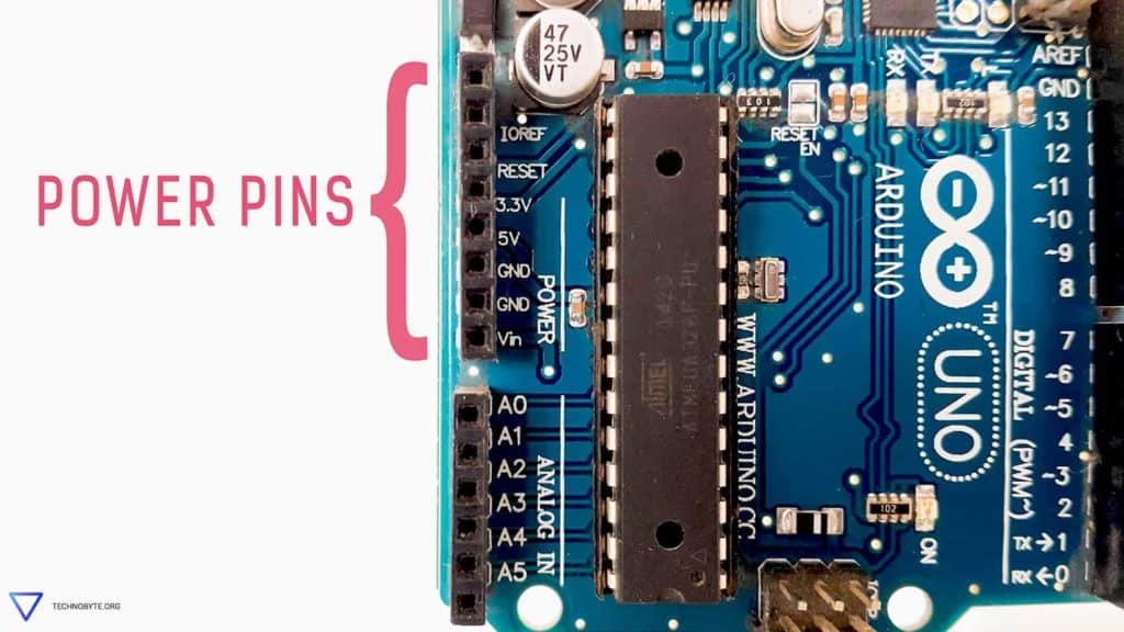 Power pins arduino uno-min