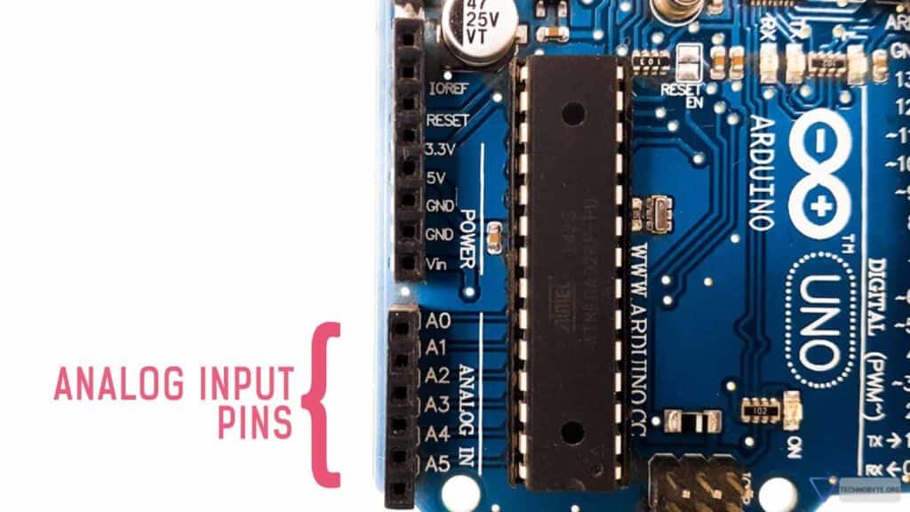 analog input pins arduino uno