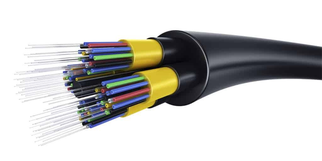 Optical fiber communication cable