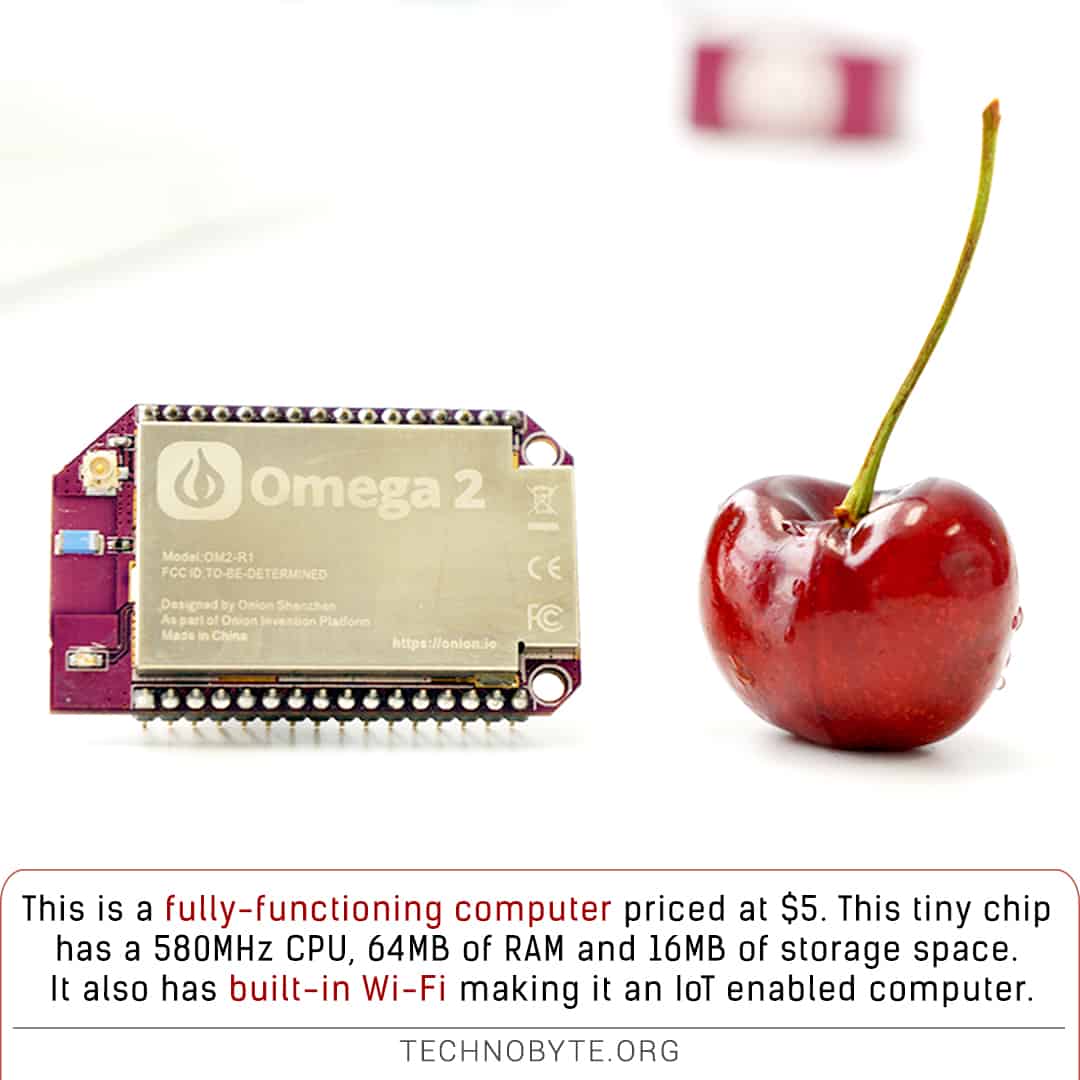 Onion Omega 2 - A small and cheap IoT enabled computer
