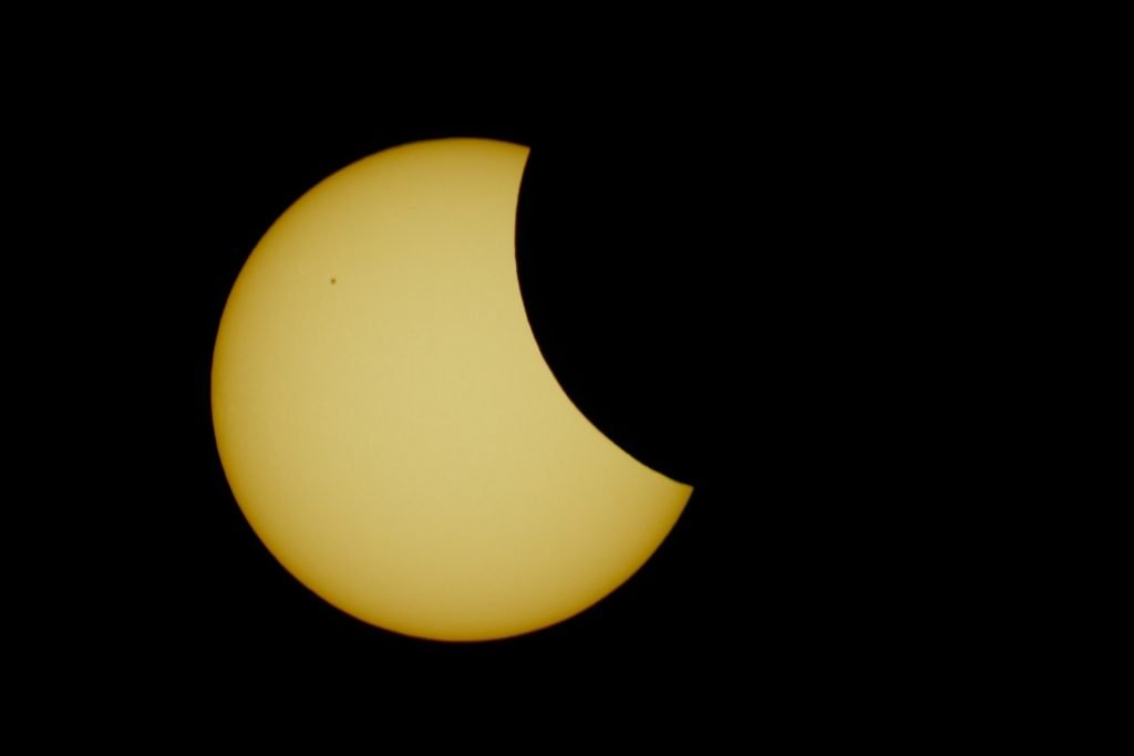 Partial solar eclipse