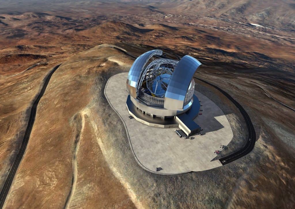 Extremely Large Telescope - Futuristic telescopes