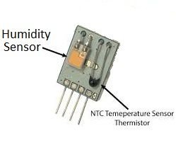Internal circuit of the DHT 11 sensor