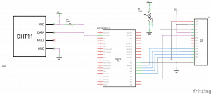 Interfacing DHT 11 with Arduino and LCD