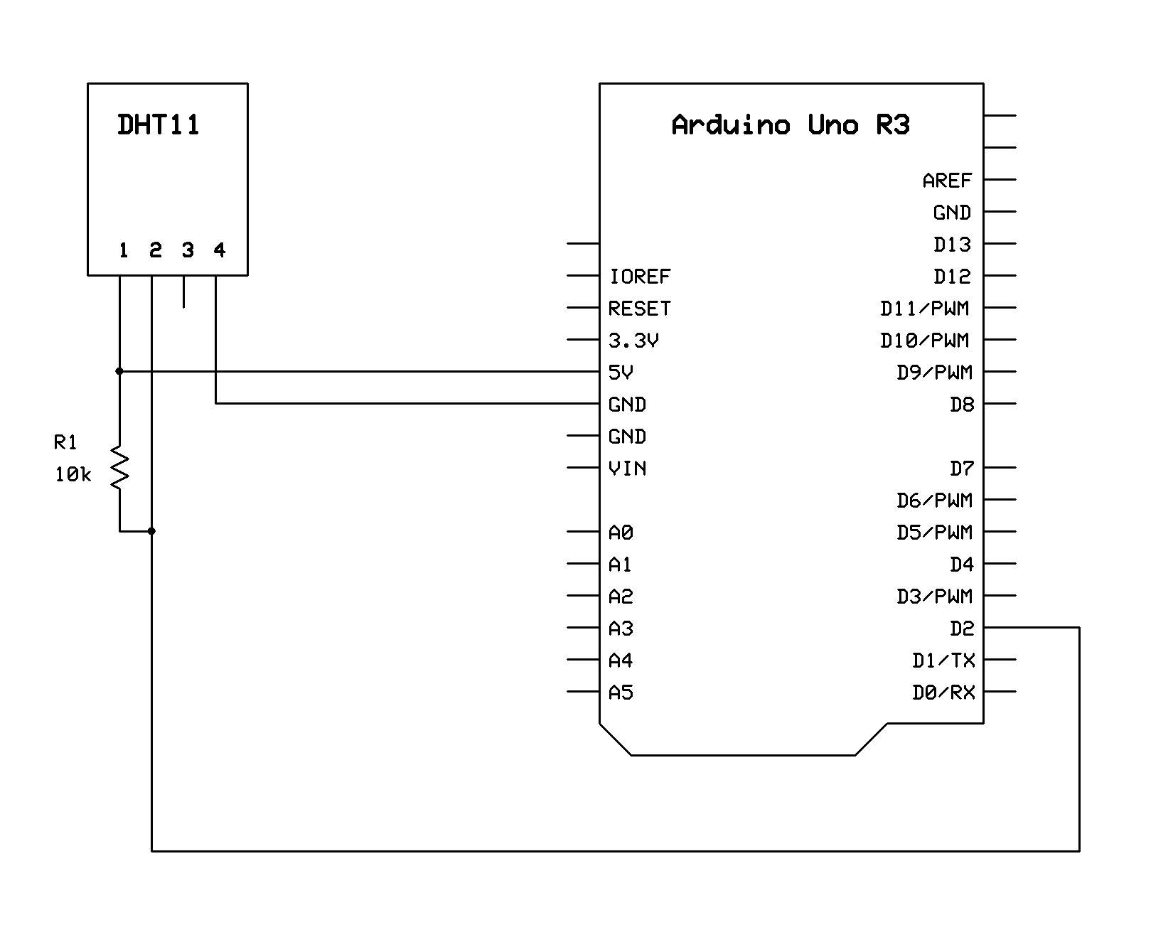 Структурная схема arduino